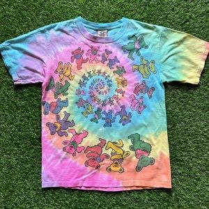 Vintage Tye Dye Grateful Dead 1995 Tee